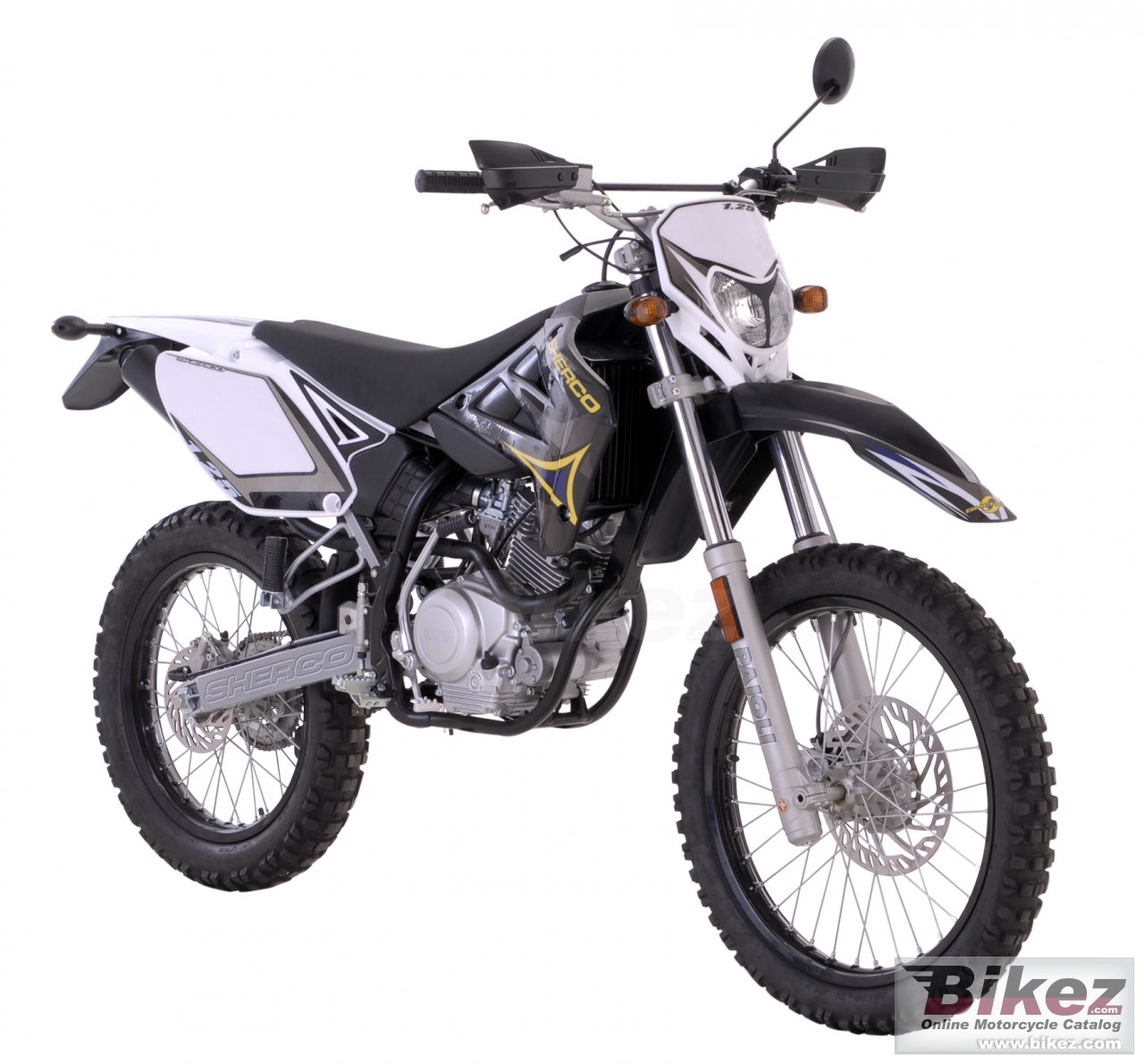 Big Sherco 125cc enduro picture and wallpaper from Bikez.com